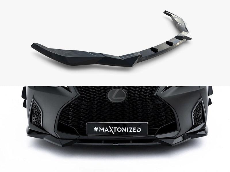 Maxton Design Front Splitter V.2 Lexus IS 500 Mk3 Facelift 2 (XE30)