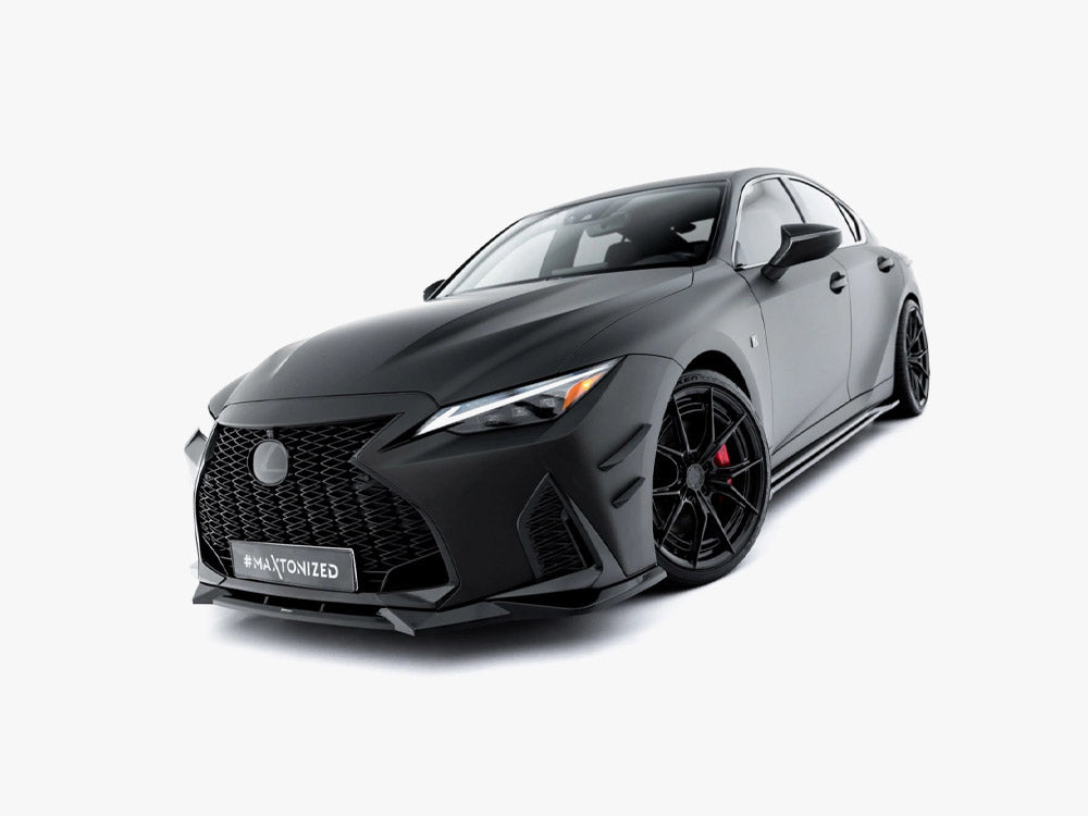Maxton Design Front Splitter V.2 Lexus IS 500 Mk3 Facelift 2 (XE30)