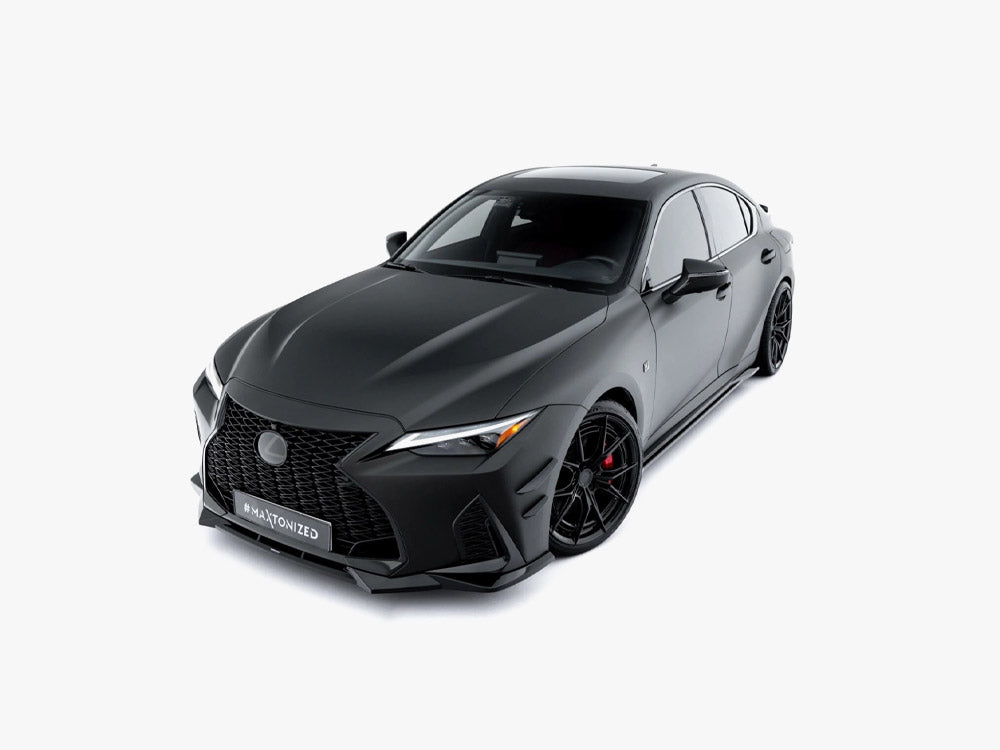 Maxton Design Front Splitter V.2 Lexus IS 500 Mk3 Facelift 2 (XE30)