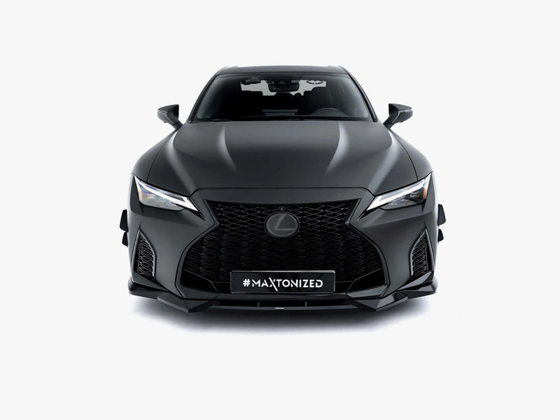 Maxton Design Front Splitter V.2 Lexus IS 500 Mk3 Facelift 2 (XE30)