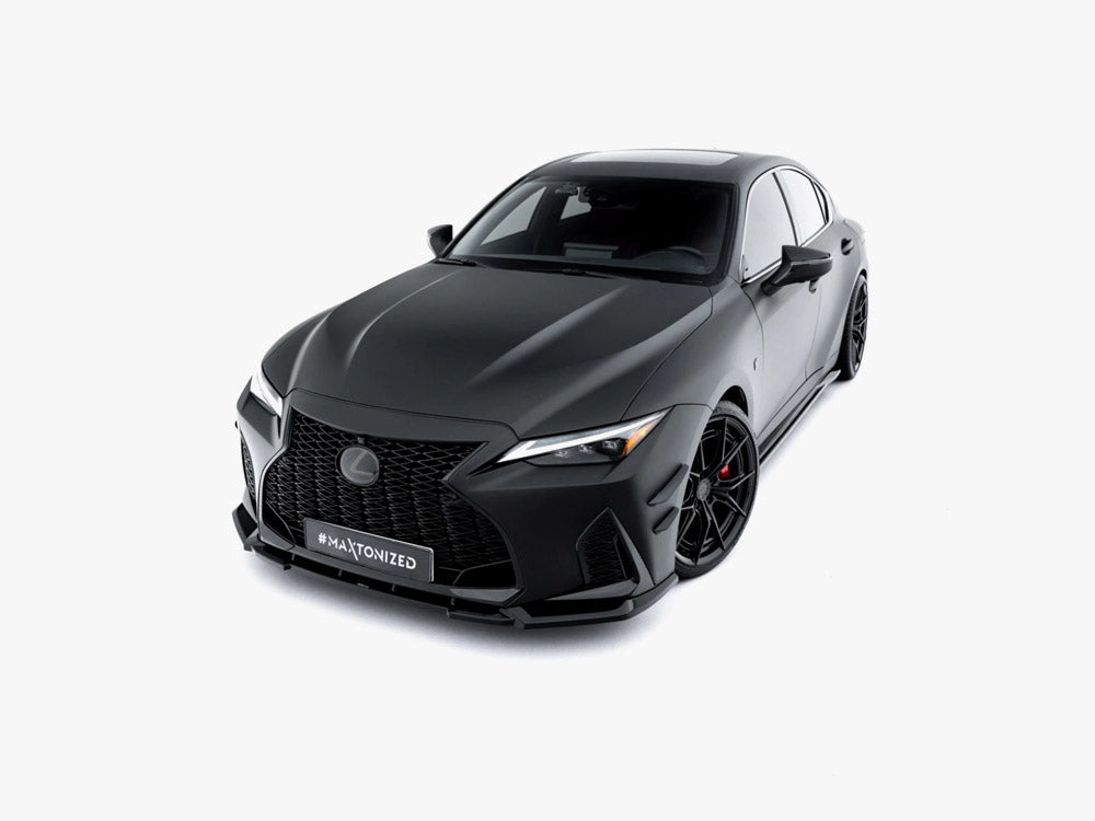 Maxton Design Front Splitter V.1 Lexus IS 500 Mk3 Facelift 2 (XE30)
