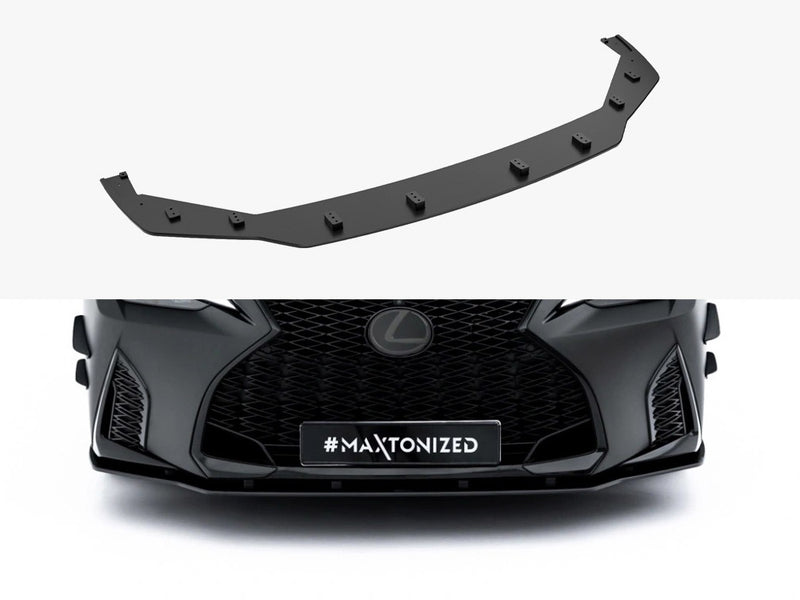 Maxton Design Street PRO Front Splitter Lexus IS 500 Mk3 Facelift 2 (XE30)