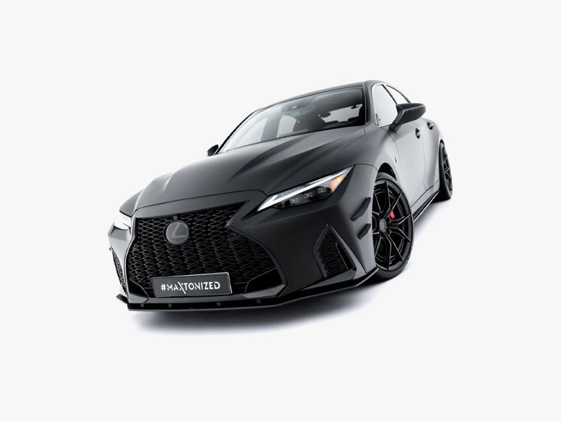 Maxton Design Street PRO Front Splitter Lexus IS 500 Mk3 Facelift 2 (XE30)