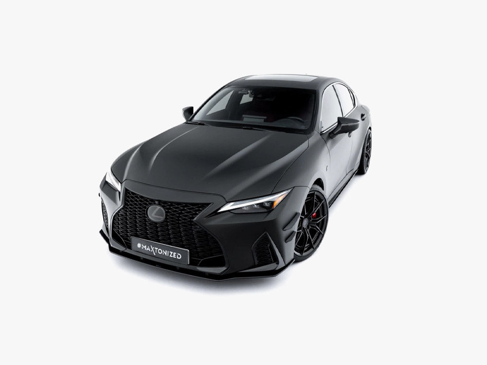 Maxton Design Street PRO Front Splitter Lexus IS 500 Mk3 Facelift 2 (XE30)