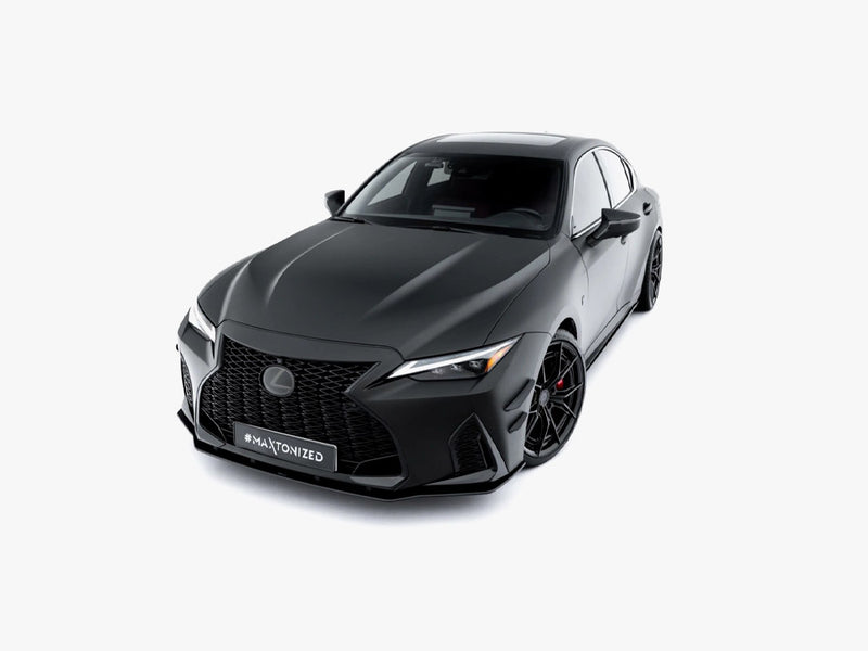 Maxton Design Street PRO Front Splitter Lexus IS 500 Mk3 Facelift 2 (XE30)