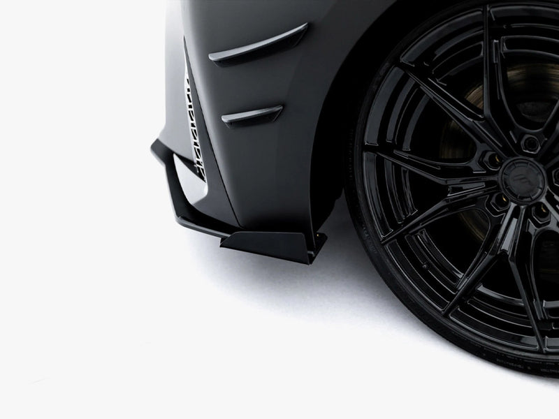 Maxton Design Street PRO Front Splitter + Flaps Lexus IS 500 Mk3 Facelift 2 (XE30)