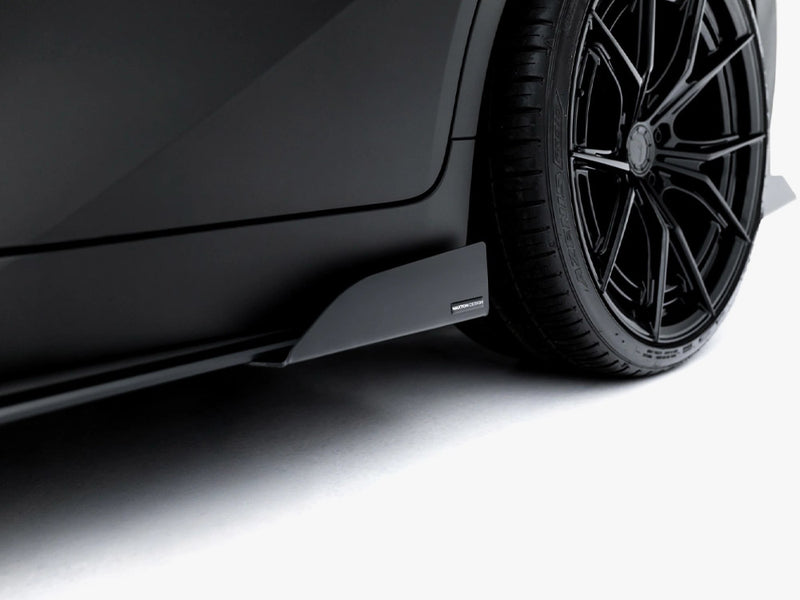 Maxton Design Street PRO Side Skirt Diffusers + Flaps Lexus IS 500 Mk3 Facelift 2 (XE30)
