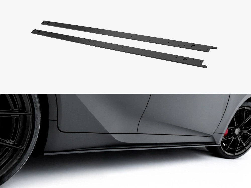 Maxton Design Street PRO Side Skirt Diffusers Lexus IS 500 Mk3 Facelift 2 (XE30)