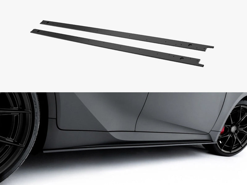 Maxton Design Street PRO Side Skirt Diffusers Lexus IS 500 Mk3 Facelift 2 (XE30)