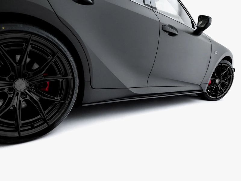Maxton Design Street PRO Side Skirt Diffusers Lexus IS 500 Mk3 Facelift 2 (XE30)