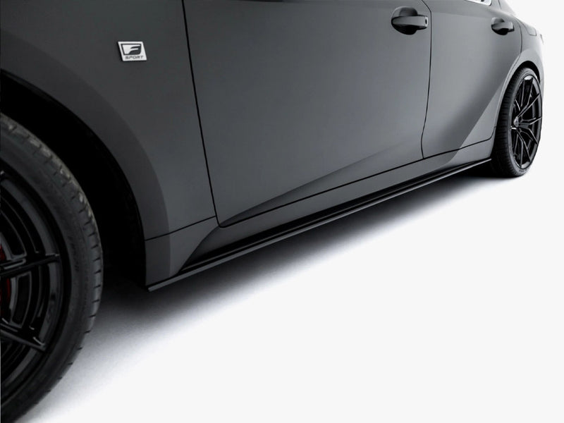 Maxton Design Street PRO Side Skirt Diffusers Lexus IS 500 Mk3 Facelift 2 (XE30)