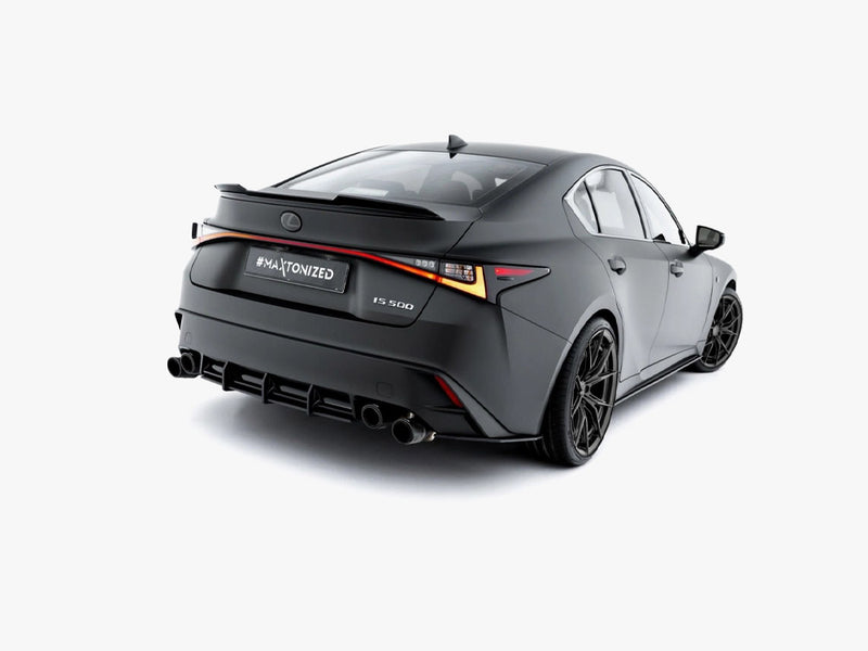 Maxton Design Street PRO Rear Side Splitters Lexus IS 500 Mk3 Facelift 2 (XE30)