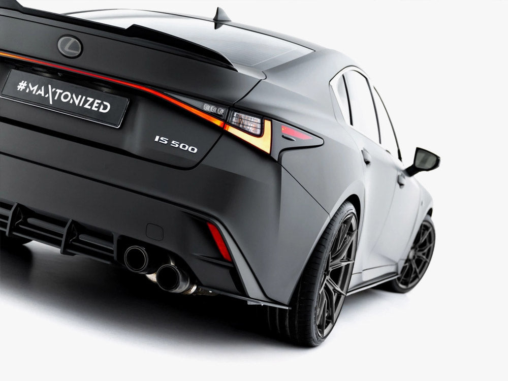 Maxton Design Street PRO Rear Side Splitters Lexus IS 500 Mk3 Facelift 2 (XE30)