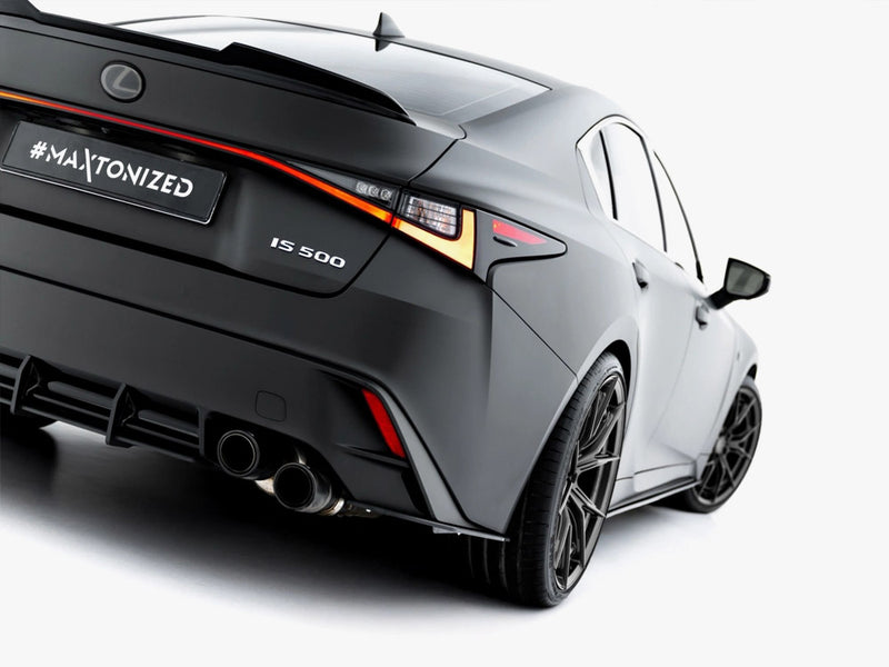 Maxton Design Street PRO Rear Side Splitters Lexus IS 500 Mk3 Facelift 2 (XE30)