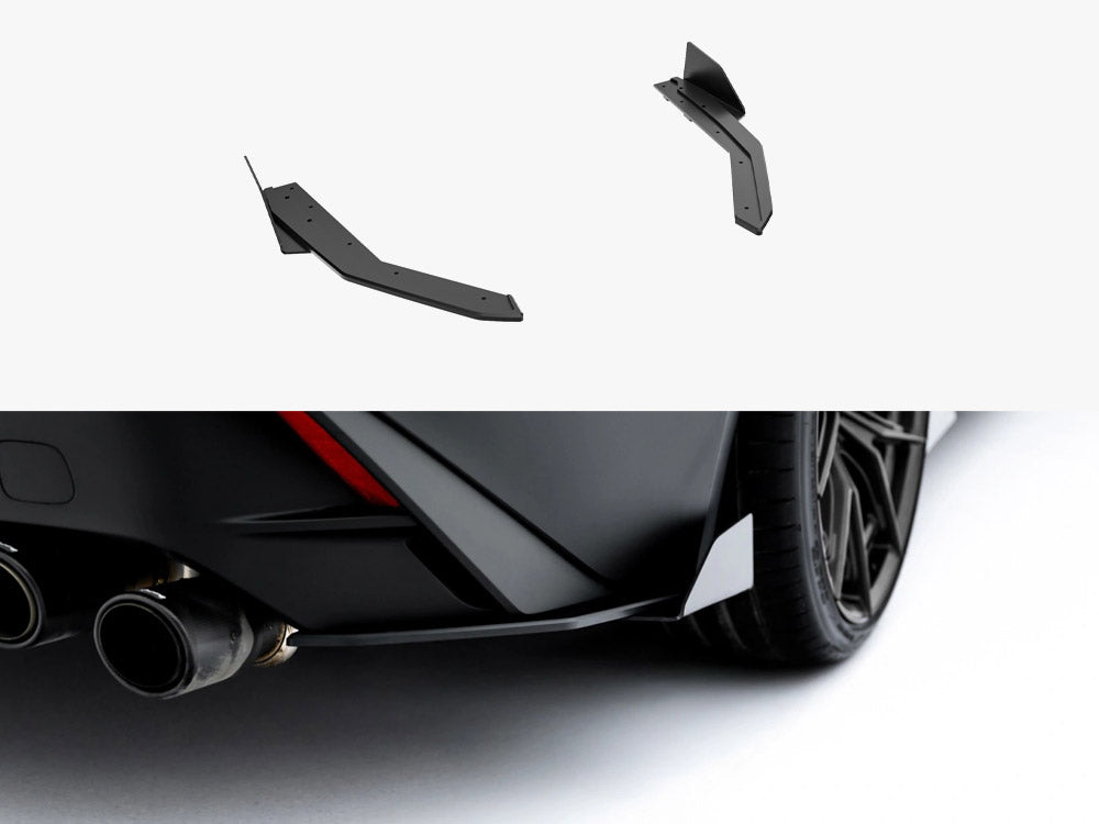 Maxton Design Street PRO Rear Side Splitters + Flaps Lexus IS 500 Mk3 Facelift 2 (XE30)