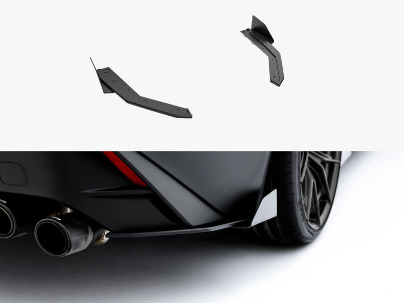 Maxton Design Street PRO Rear Side Splitters + Flaps Lexus IS 500 Mk3 Facelift 2 (XE30)
