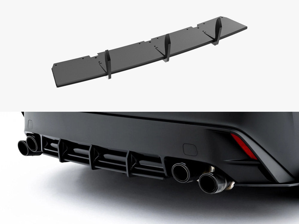 Maxton Design Street PRO Rear Diffuser Lexus IS 500 Mk3 Facelift 2 (XE30)