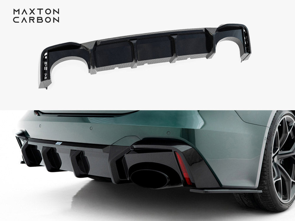 Maxton Design Prepreg Carbon Fiber Rear Diffuser Audi RS7 C8 (version without towbar)