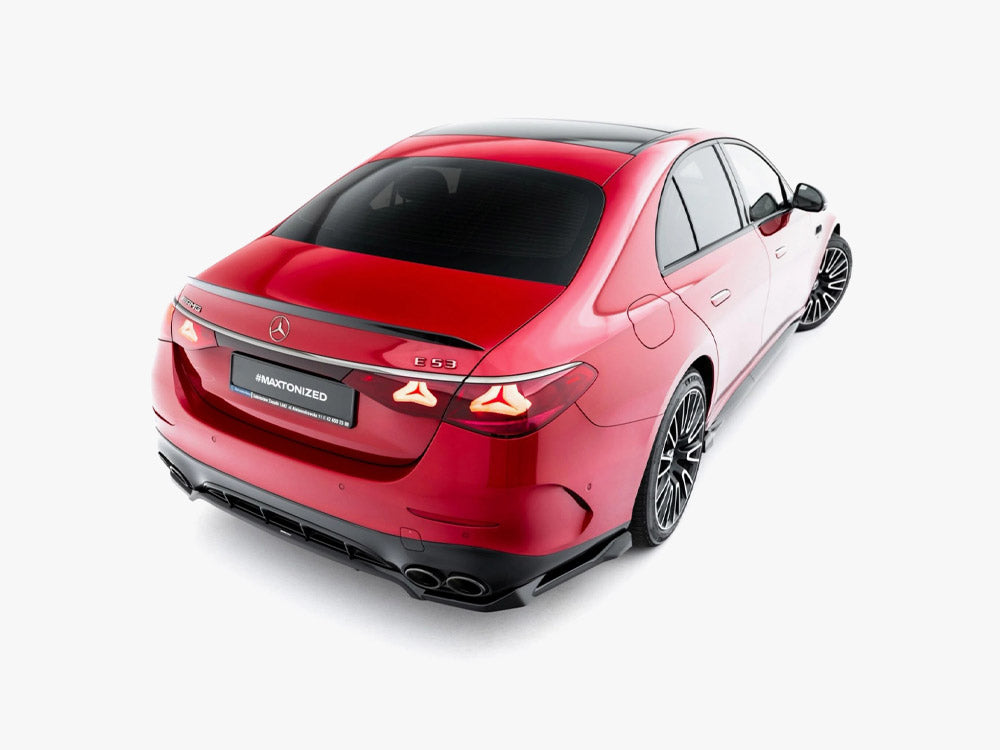 Maxton Design Rear Splitter (Vertical Bars) Mercedes-AMG E53 Sedan / Estate W214