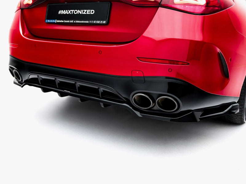 Maxton Design Rear Splitter (Vertical Bars) Mercedes-AMG E53 Sedan / Estate W214