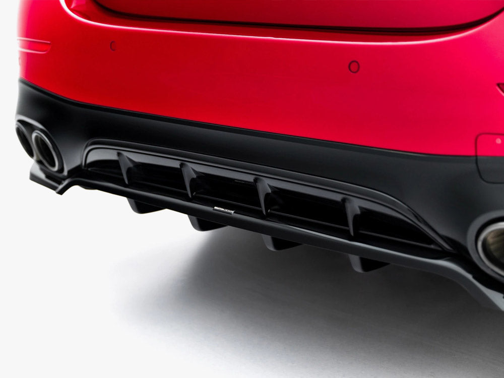 Maxton Design Rear Splitter (Vertical Bars) Mercedes-AMG E53 Sedan / Estate W214
