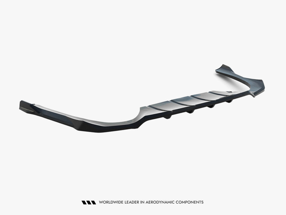 Maxton Design Rear Splitter (Vertical Bars) Mercedes-AMG E53 Sedan / Estate W214