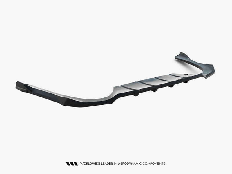 Maxton Design Rear Splitter (Vertical Bars) Mercedes-AMG E53 Sedan / Estate W214