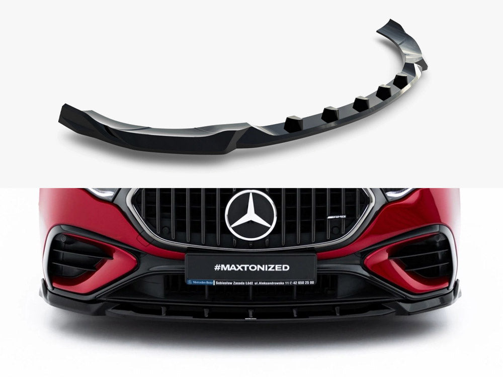 Maxton Design Front Splitter Mercedes-AMG E53 Sedan / Estate W214