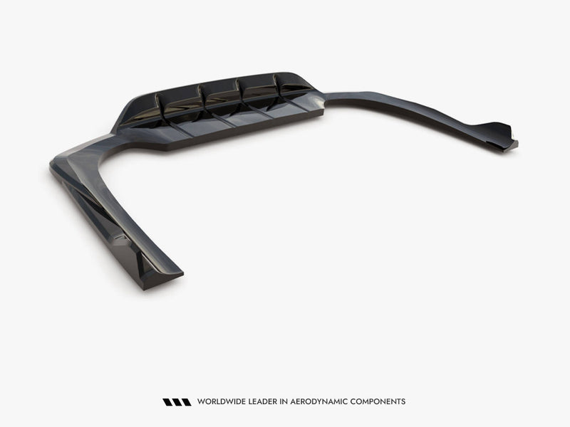 Maxton Design Rear Splitter (Vertical Bars) Mercedes-Benz E AMG-Line W214