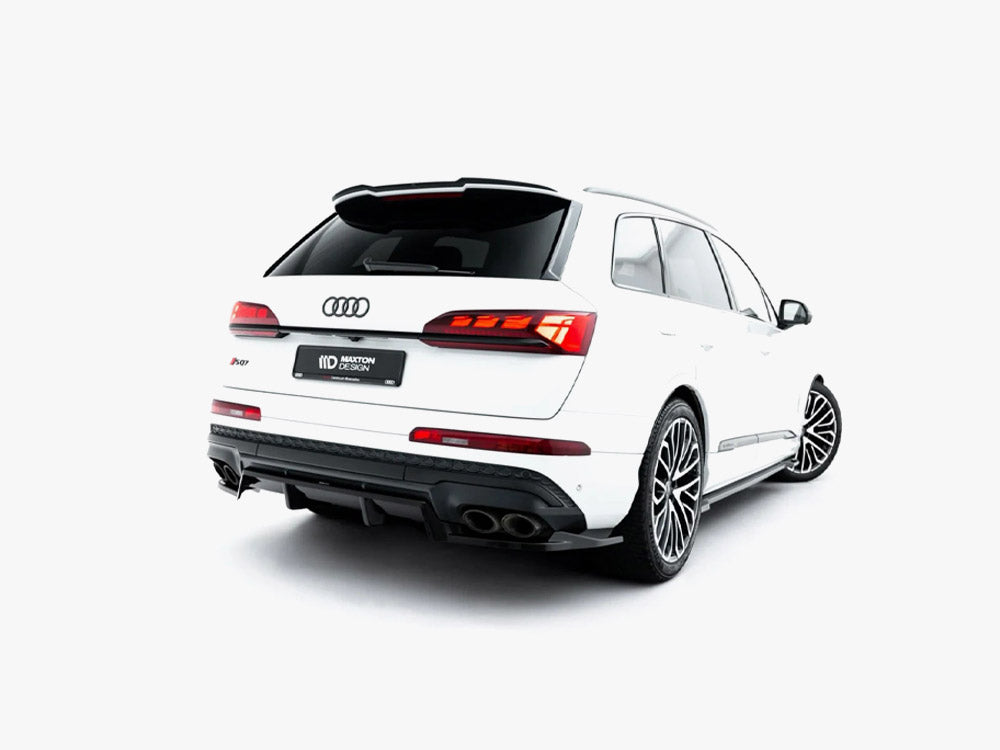 Maxton Design Rear Splitter (Vertical Bars) Audi SQ7 Mk2 Facelift 2
