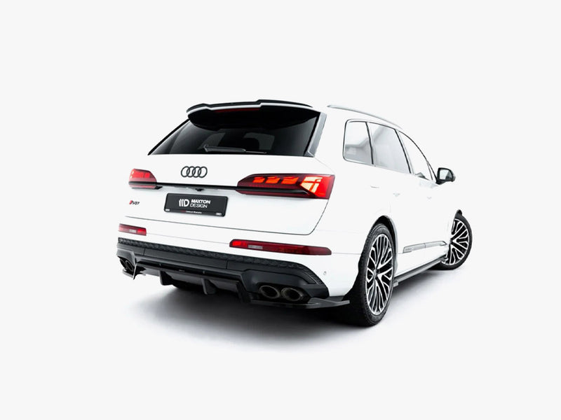 Maxton Design Rear Splitter (Vertical Bars) Audi SQ7 Mk2 Facelift 2
