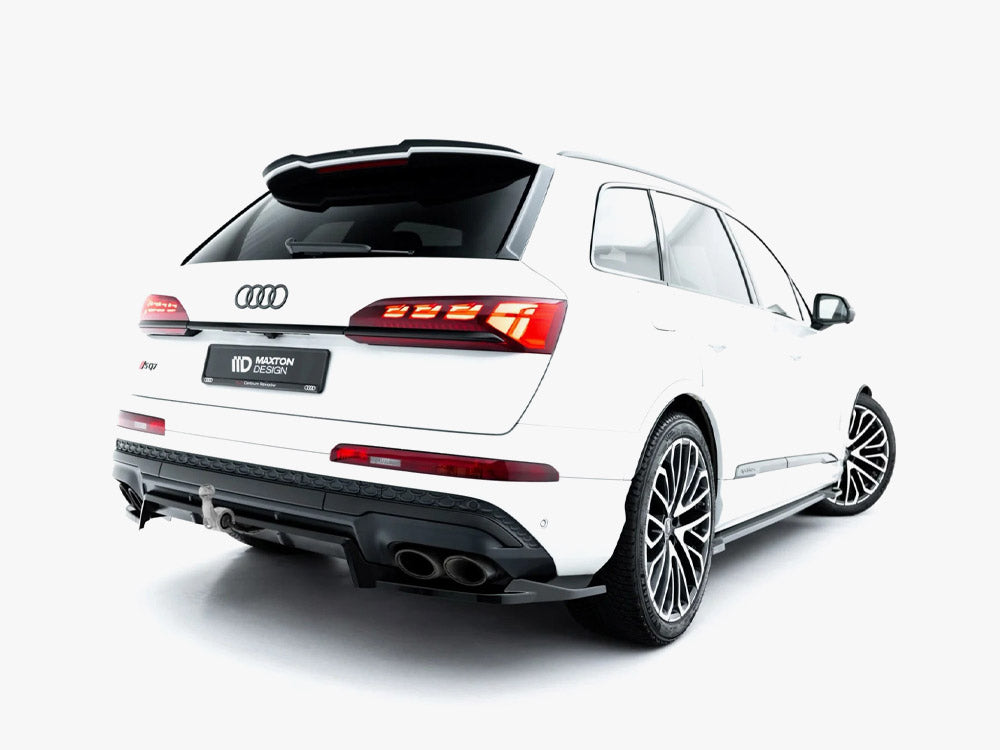 Maxton Design Rear Splitter (Vertical Bars) Audi SQ7 Mk2 Facelift 2
