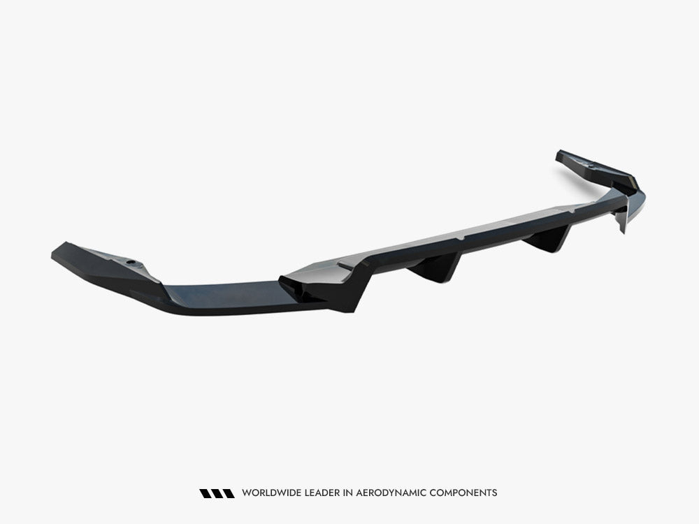 Maxton Design Rear Splitter (Vertical Bars) Audi SQ7 Mk2 Facelift 2