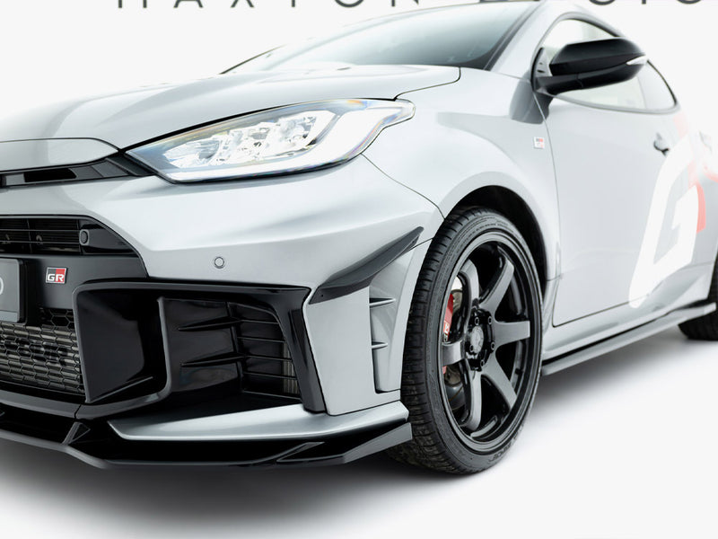 Maxton Design Front Bumper Wings (Canards) Toyota GR Yaris Mk4 Facelift