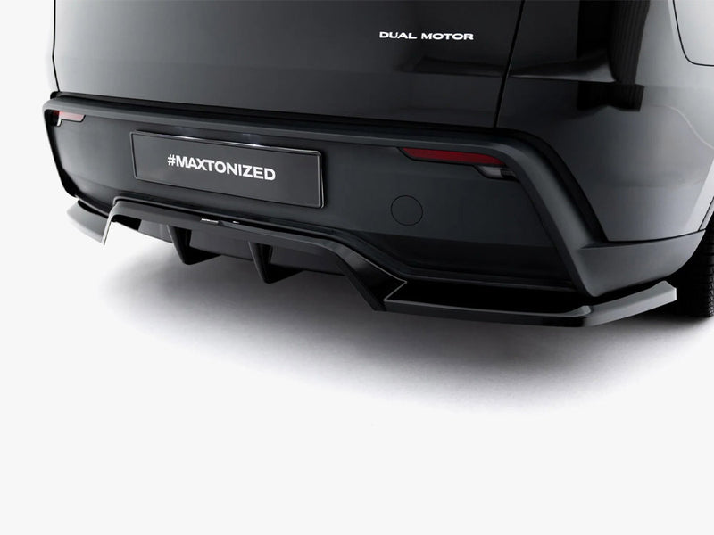 Maxton Design Rear Splitter (Vertical Bars) Tesla Model Y Mk1 Facelift