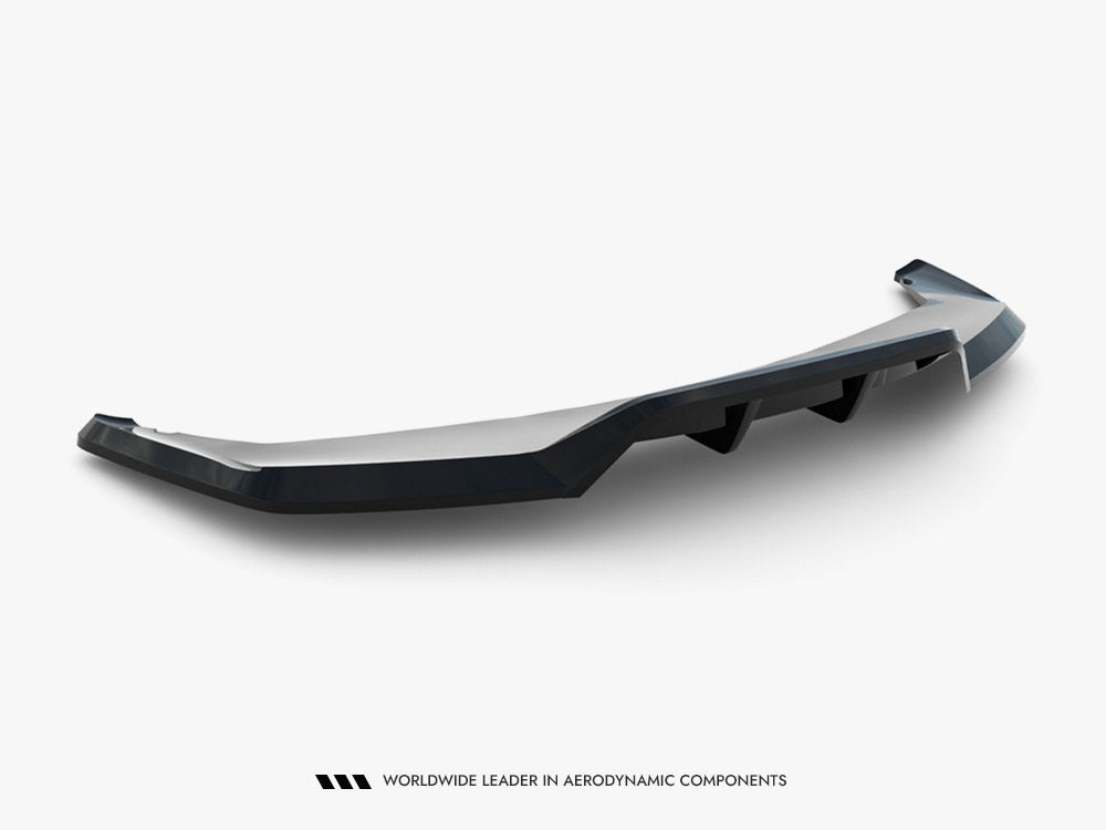 Maxton Design Rear Splitter (Vertical Bars) Tesla Model Y Mk1 Facelift