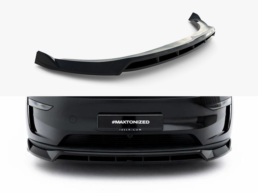 Maxton Design Front Splitter Tesla Model Y Mk1 Facelift