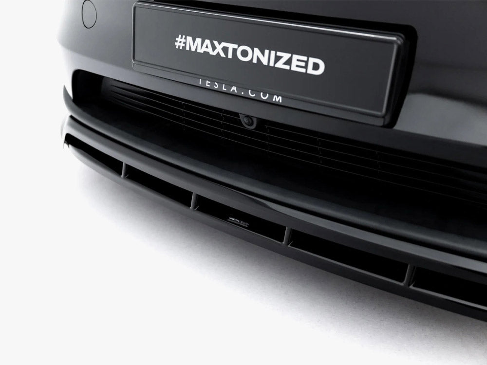 Maxton Design Front Splitter Tesla Model Y Mk1 Facelift
