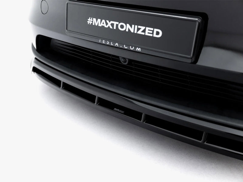 Maxton Design Front Splitter Tesla Model Y Mk1 Facelift
