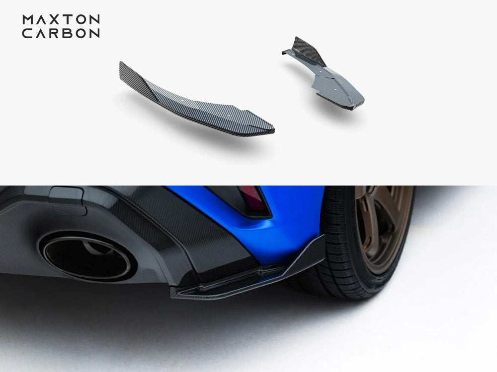 Maxton Design Carbon Fiber Rear Side Splitters Audi RS3 Sportback 8Y Facelift