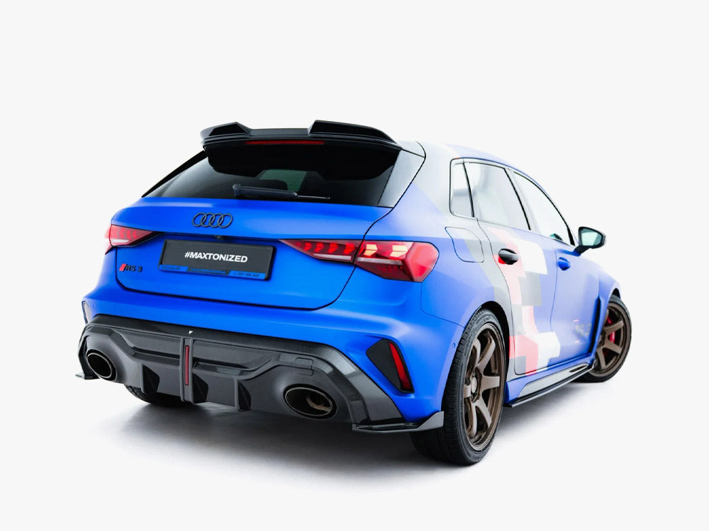 Maxton Design Prepreg Carbon Fiber Rear Diffuser Audi RS3 Sportback 8Y Facelift