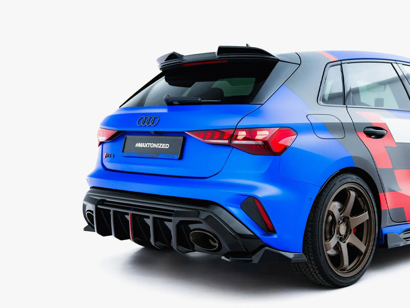 Maxton Design Rear Side Splitters V.3 Audi RS3 Sportback 8Y Facelift