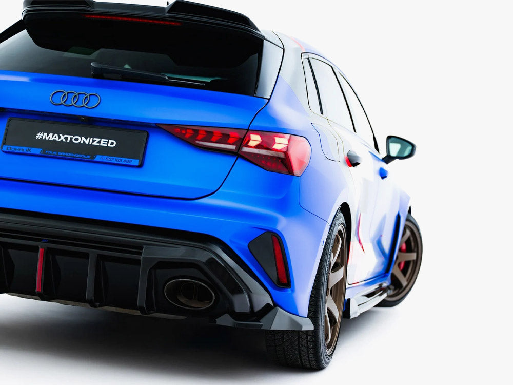 Maxton Design Rear Side Splitters V.3 Audi RS3 Sportback 8Y Facelift