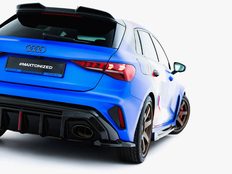 Maxton Design Rear Side Splitters V.1 Audi RS3 Sportback 8Y Facelift