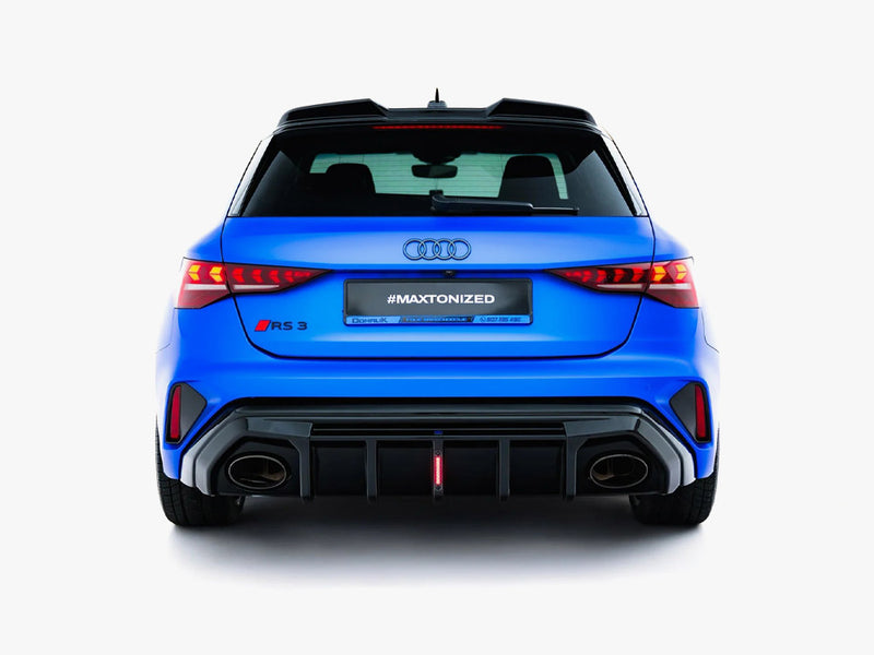 Maxton Design Rear Valance Audi RS3 8Y Sportback 8Y Facelift (Version with LED light)