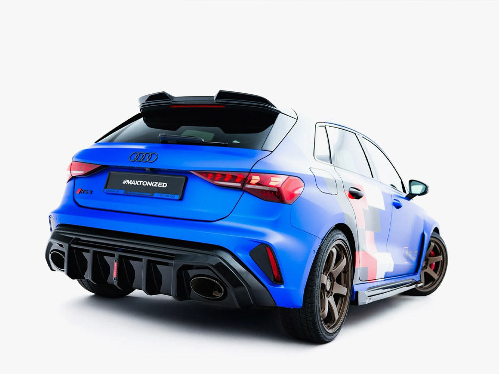 Maxton Design Rear Valance Audi RS3 8Y Sportback 8Y Facelift (Version with LED light)