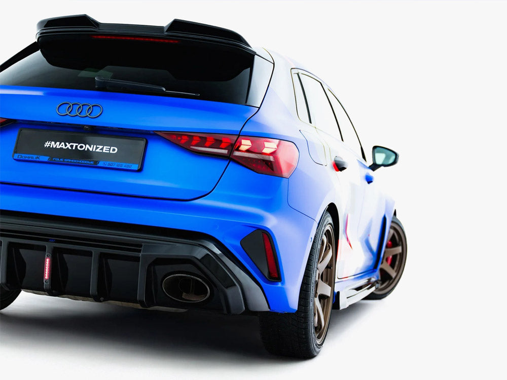 Maxton Design Rear Valance Audi RS3 8Y Sportback 8Y Facelift (Version with LED light)