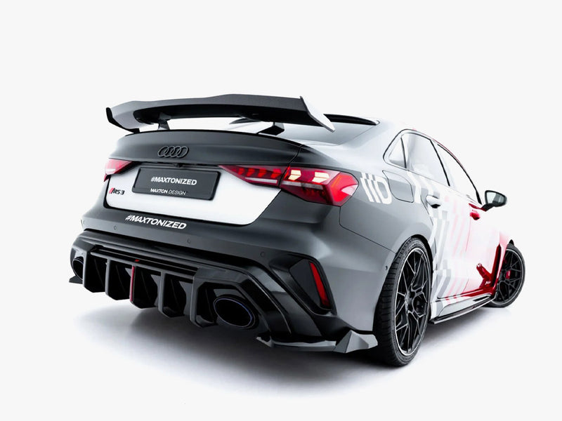 Maxton Design Rear Side Splitters V.3 Audi RS3 Sedan 8Y Facelift