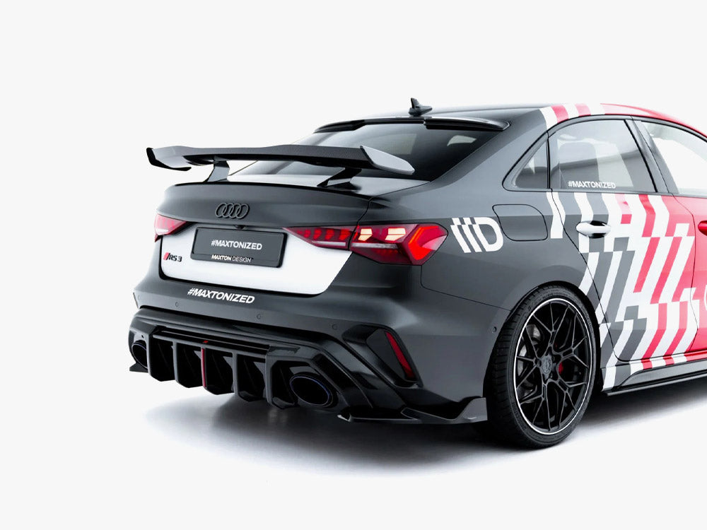 Maxton Design Rear Side Splitters V.2 Audi RS3 Sedan 8Y Facelift