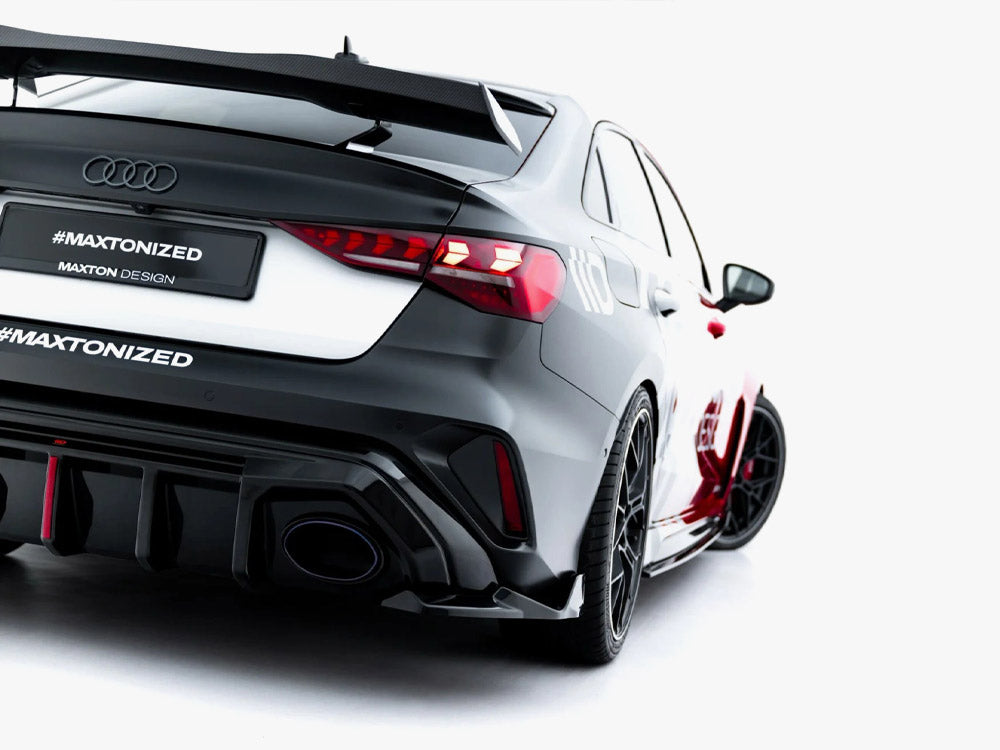 Maxton Design Rear Side Splitters V.2 Audi RS3 Sedan 8Y Facelift